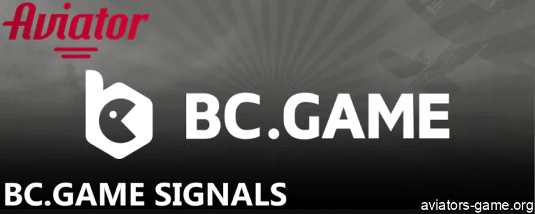 Aviator signlas for BC.Game online casino in India
